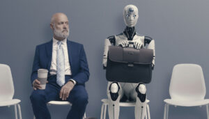 robotic car salesman