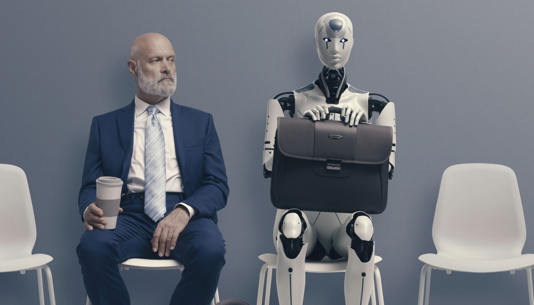 robotic car salesman